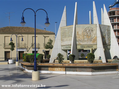 Habaneras fontijn op de Paseo maritim